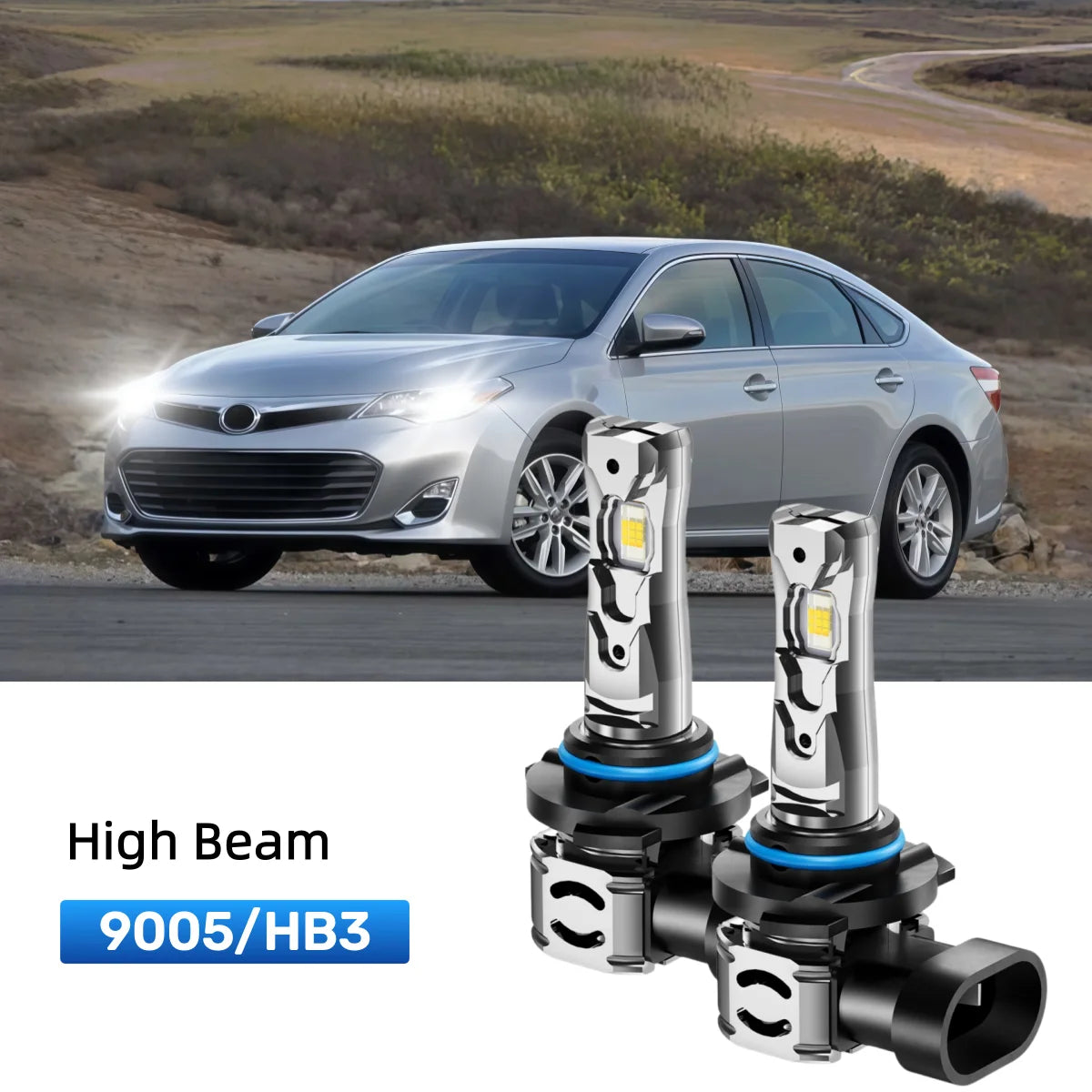 Best 9005 LED high beam bulbs replacement for 2011-2015 Toyota Avalon