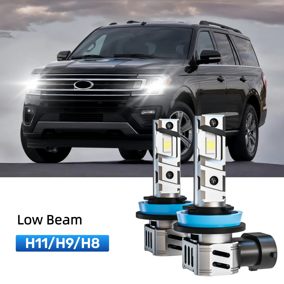 Best H11 LED low beam bulbs replacement for 2018-2020 Ford Expedition