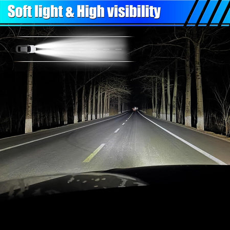 LED Headlight Bulbs for High Visibility at Night for Safer Driving