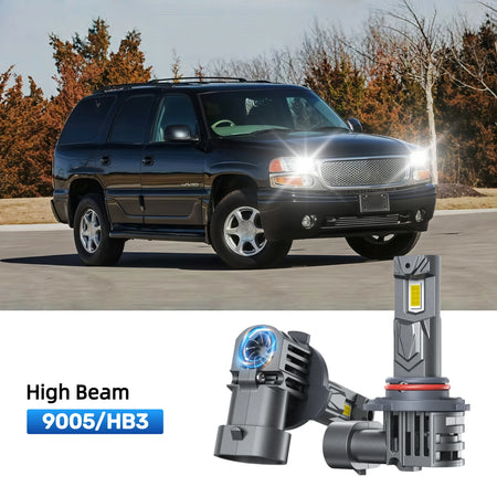RIMTHIN 9005 LED High Beam Bulbs Fit for 2000-2006 GMC Yukon XL 1500