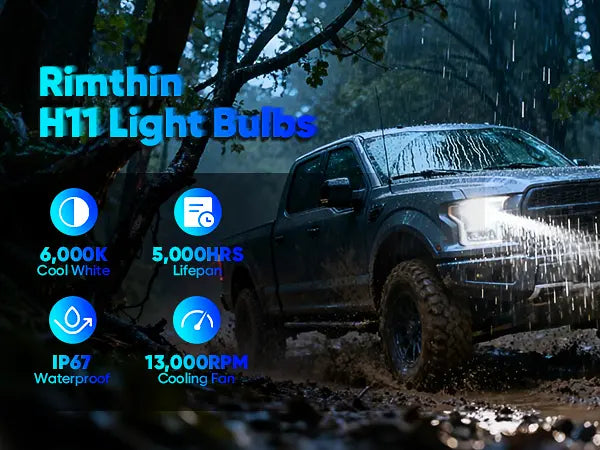 GT2 Series H11 LED Bulbs