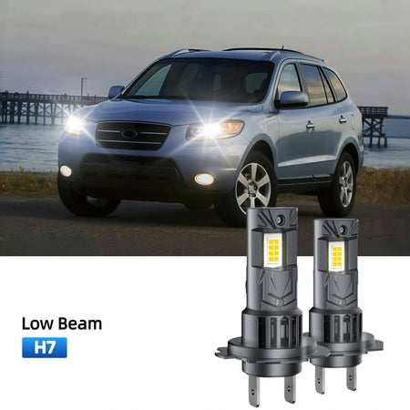 RIMTHIN H7 LED Low Beam Bulbs Fit for 2007-2009 Hyundai Santa Fe
