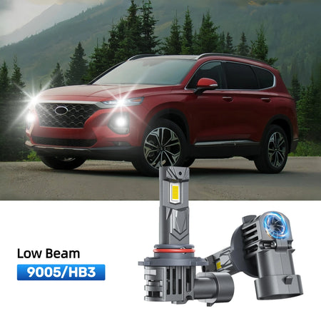 RIMTHIN 9005 LED Low Beam Bulbs Fit for 2019-2020 Hyundai Santa Fe