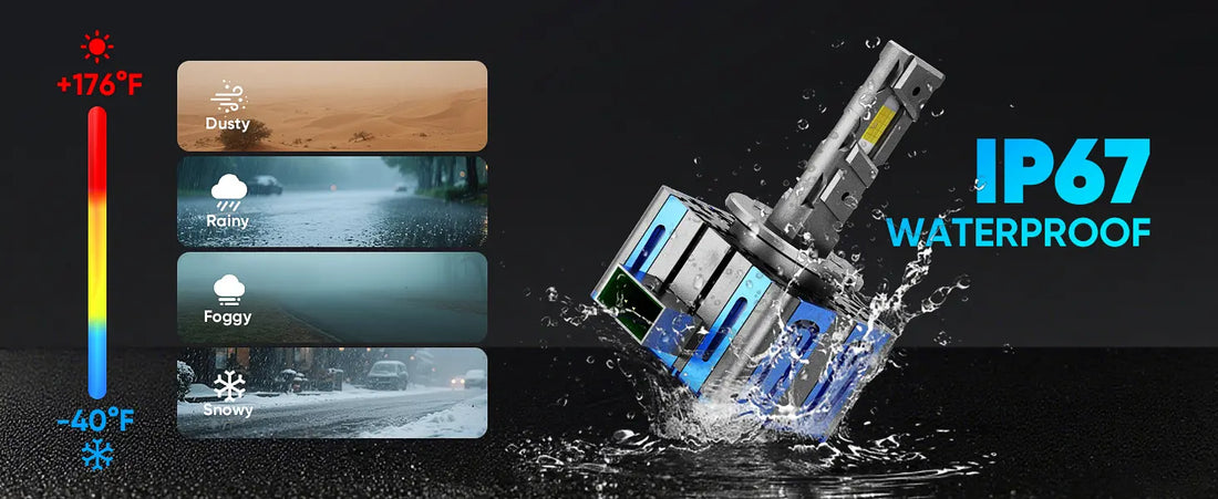 XM1 Series D3S LED Headlight Globes