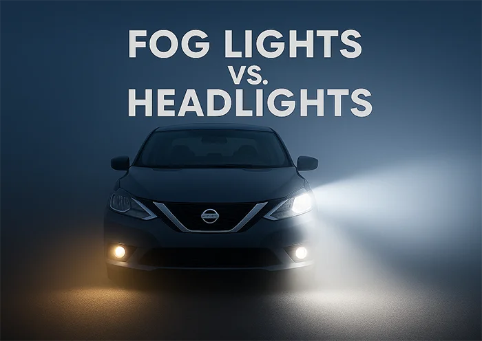 Fog Lights vs. Headlights: Know the Difference and When to Use Each Type