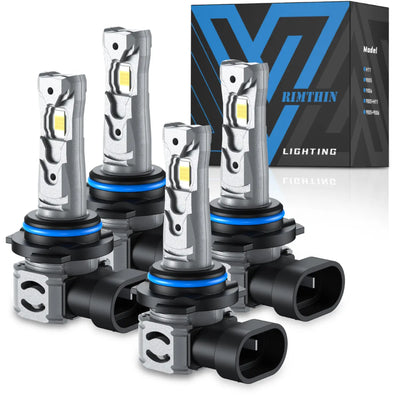 RIMTHIN XM3 Series 9005+9006 LED headlight bulbs
