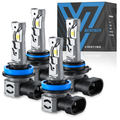 RIMTHIN XM3 Series 9005+H11 LED headlight bulbs
