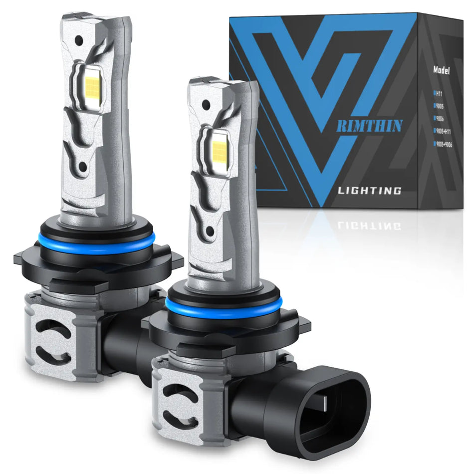 Fit for 2009-2013 GMC Sierra 1500 9005 H11 LED Headlight Bulbs | Plug and Play