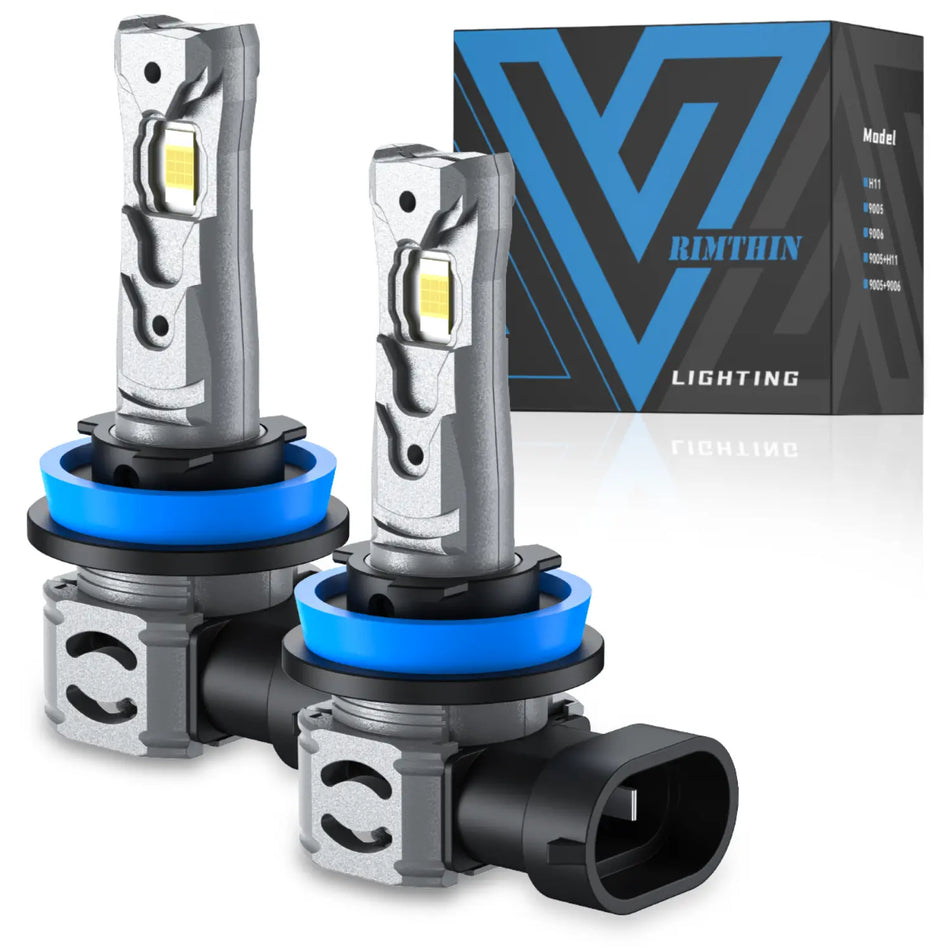 Fit for 2009-2013 GMC Sierra 1500 9005 H11 LED Headlight Bulbs | Plug and Play