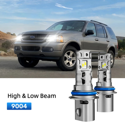Best 9004 LED headlight bulbs replacement for 1991-1994 Ford Explorer