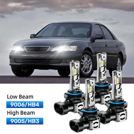 Best LED headlight bulbs replacement for 1992-1996 Lexus ES 300