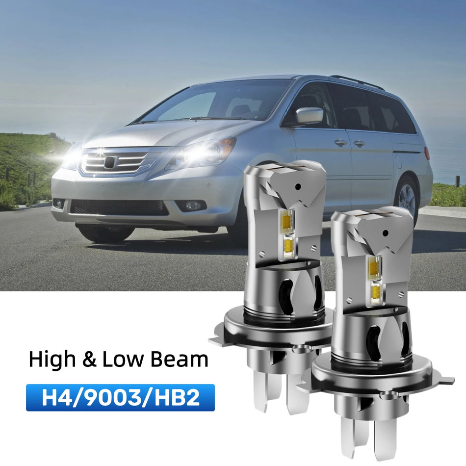 Best H4 LED headlight bulbs replacement for 1995-2004 Honda Odyssey