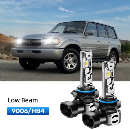 Best 9006 LED low beam bulbs replacement for 1996-1997 Lexus LX 450
