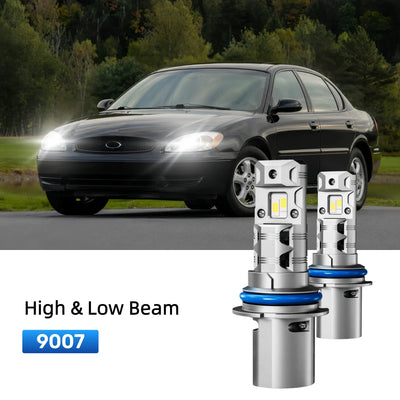 Fit for 1998-1999 Ford Taurus 9007 LED Headlight Bulbs Upgrade | Brighter and Safer