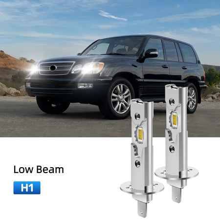 Best H1 LED low beam bulbs replacement for 1998-2007 Lexus LX 470