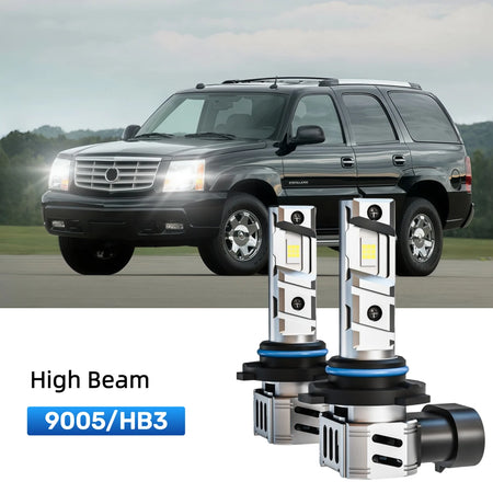 Best 9005 LED high beam bulbs replacement for 1999-2000 Cadillac Escalade