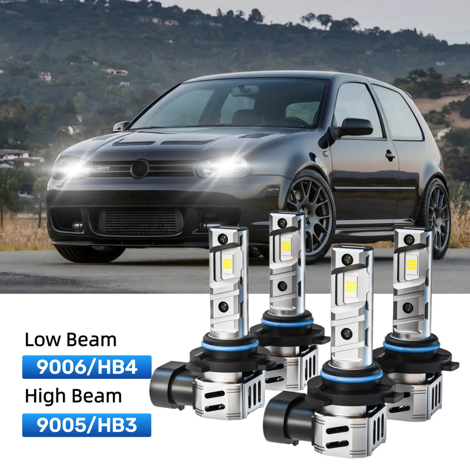 Best LED headlight bulbs replacement for 1999 Volkswagen Golf
