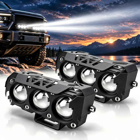 RIMTHIN 2 pack LED pod lights offroad driving fog lights for trucks and SUVs