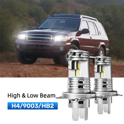 Best H4 LED headlight bulbs replacement for 2000-2003 Nissan Pathfinder