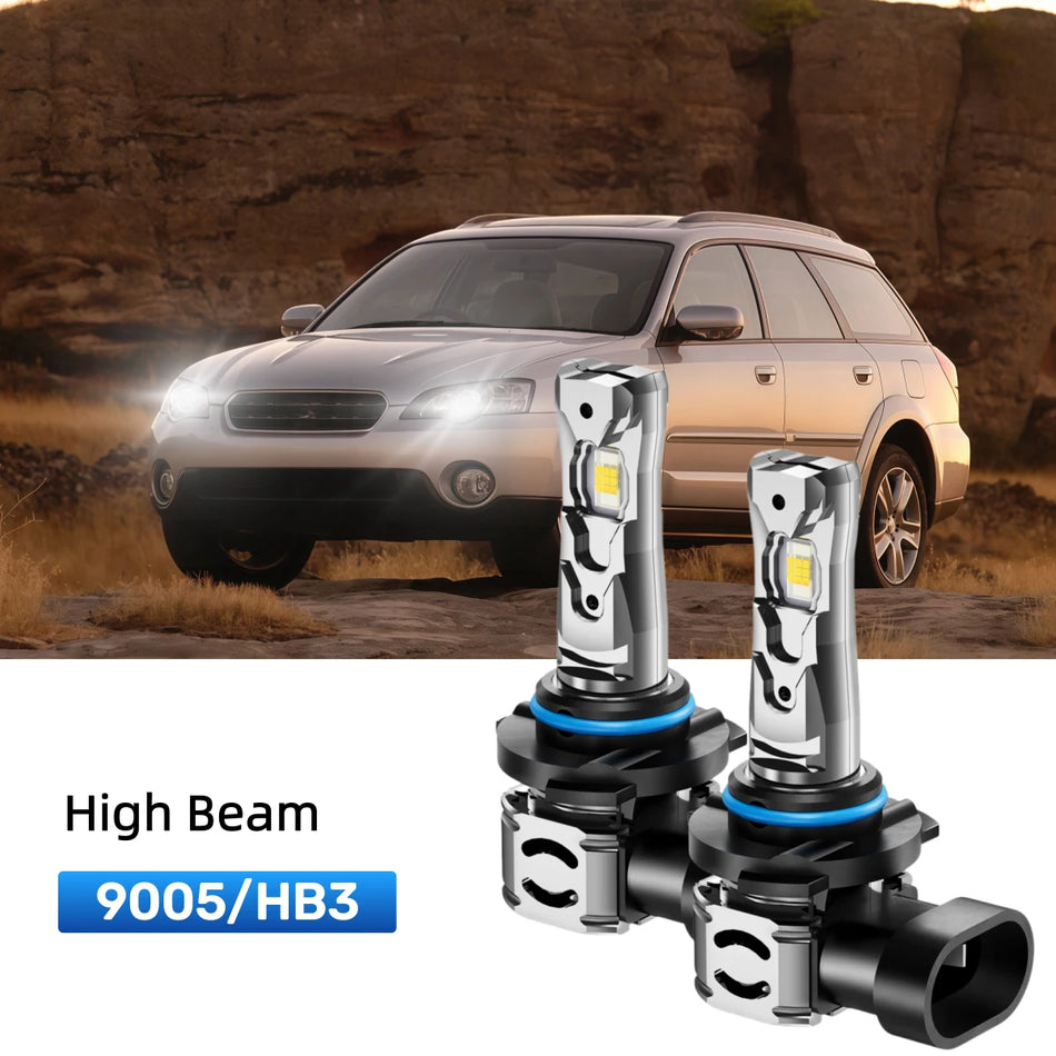 Best 9005 LED high beam bulbs replacement for 2000-2004 Subaru Outback
