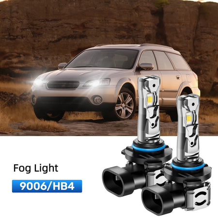 Best 9006 LED fog light bulbs replacement for 2000-2004 Subaru Outback