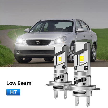 Best H7 LED low beam bulbs replacement for 2001-2002 Kia Optima