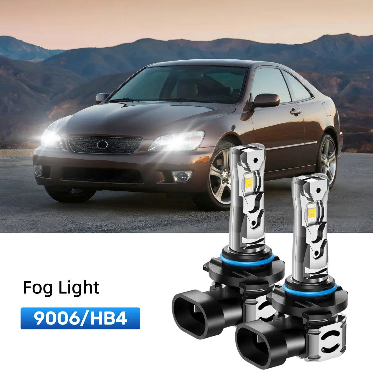 Fit for 2001-2003 Lexus IS 300 9005 LED Headlight Bulbs Upgrade | Brighter and Safer