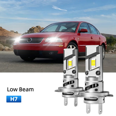 Best H7 LED low beam bulbs replacement for 2001 Volkswagen Passat
