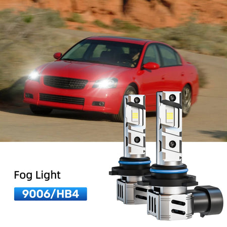 Best 9006 LED fog light bulbs replacement for 2002-2004 Nissan Altima
