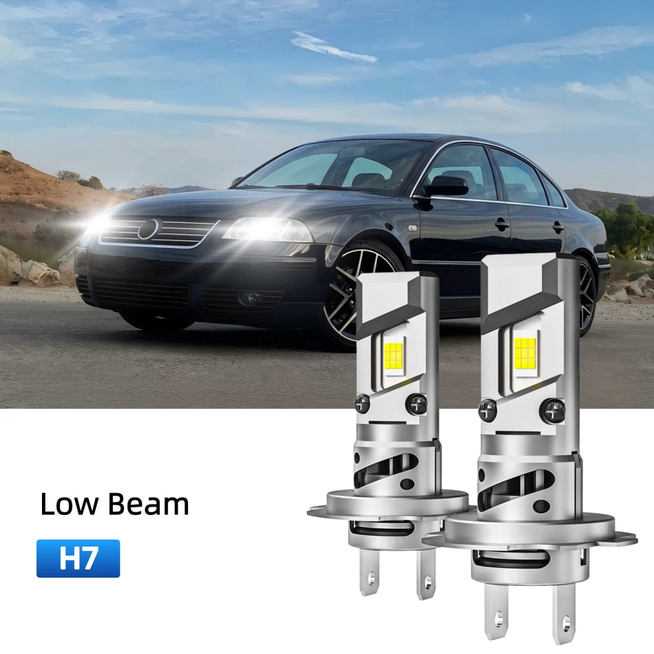 Best H7 LED low beam bulbs replacement for 2002-2005 Volkswagen Passat