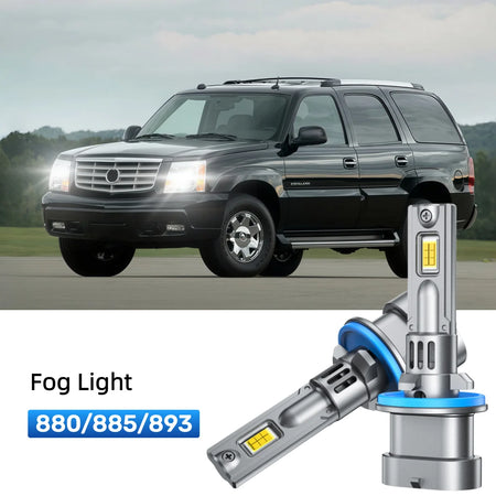 Best 880 LED fog light bulbs replacement for 2002 Cadillac Escalade