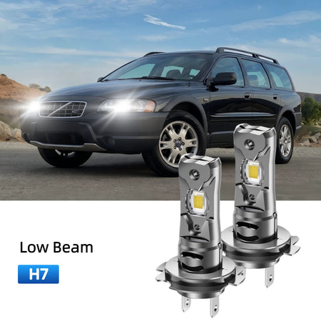 Best H7 LED low beam bulbs replacement for 2003-2004 Volvo XC70
