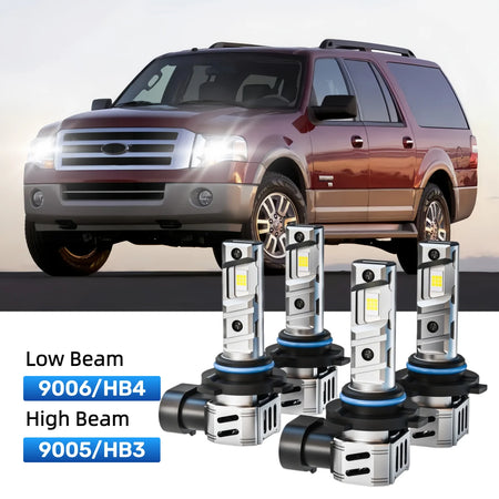Best LED headlight bulbs replacement for 2003-2006 Ford Expedition