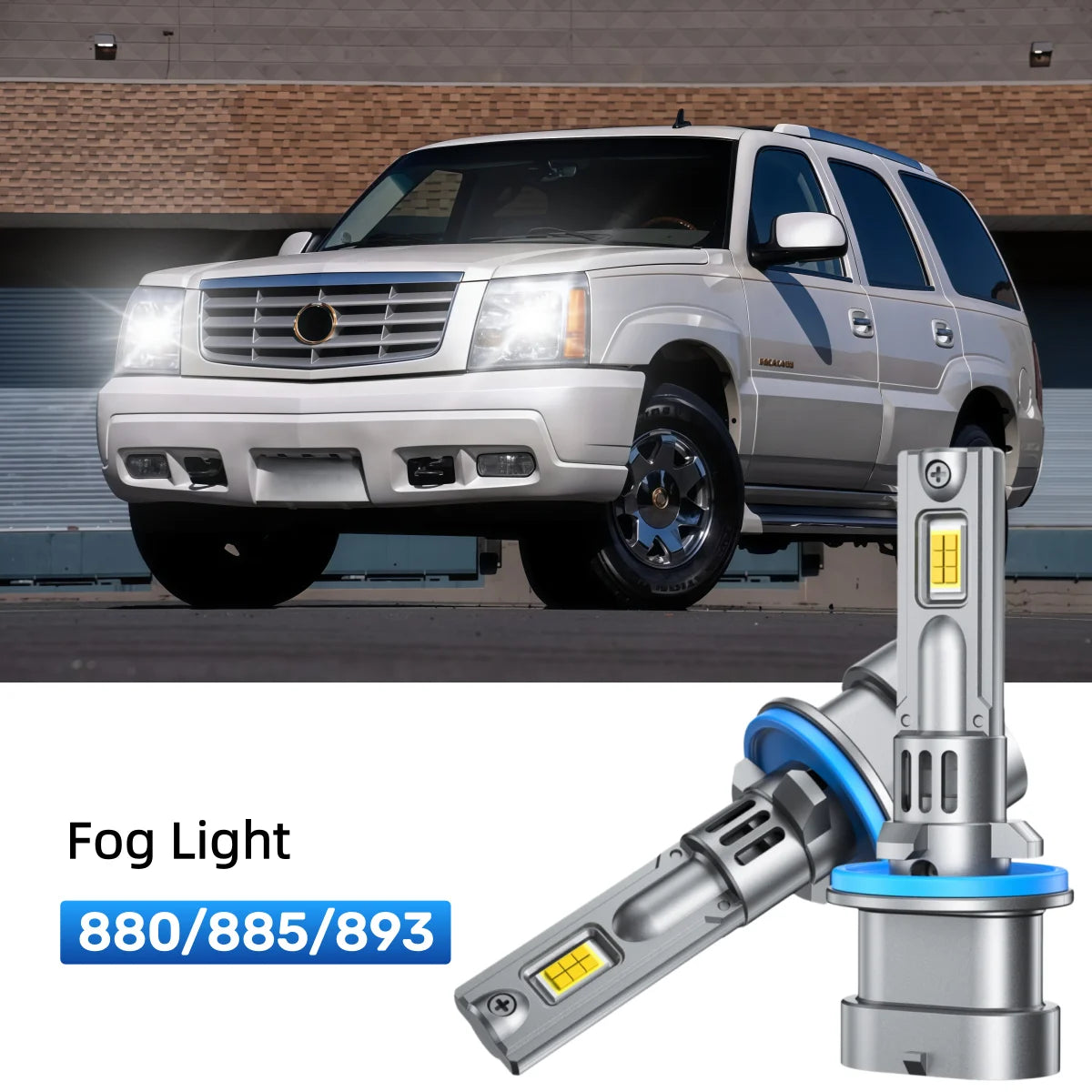 Fit for 2003-2006 Cadillac Escalade D1S 9005 LED Headlight Bulbs Upgrade | Brighter and Safer