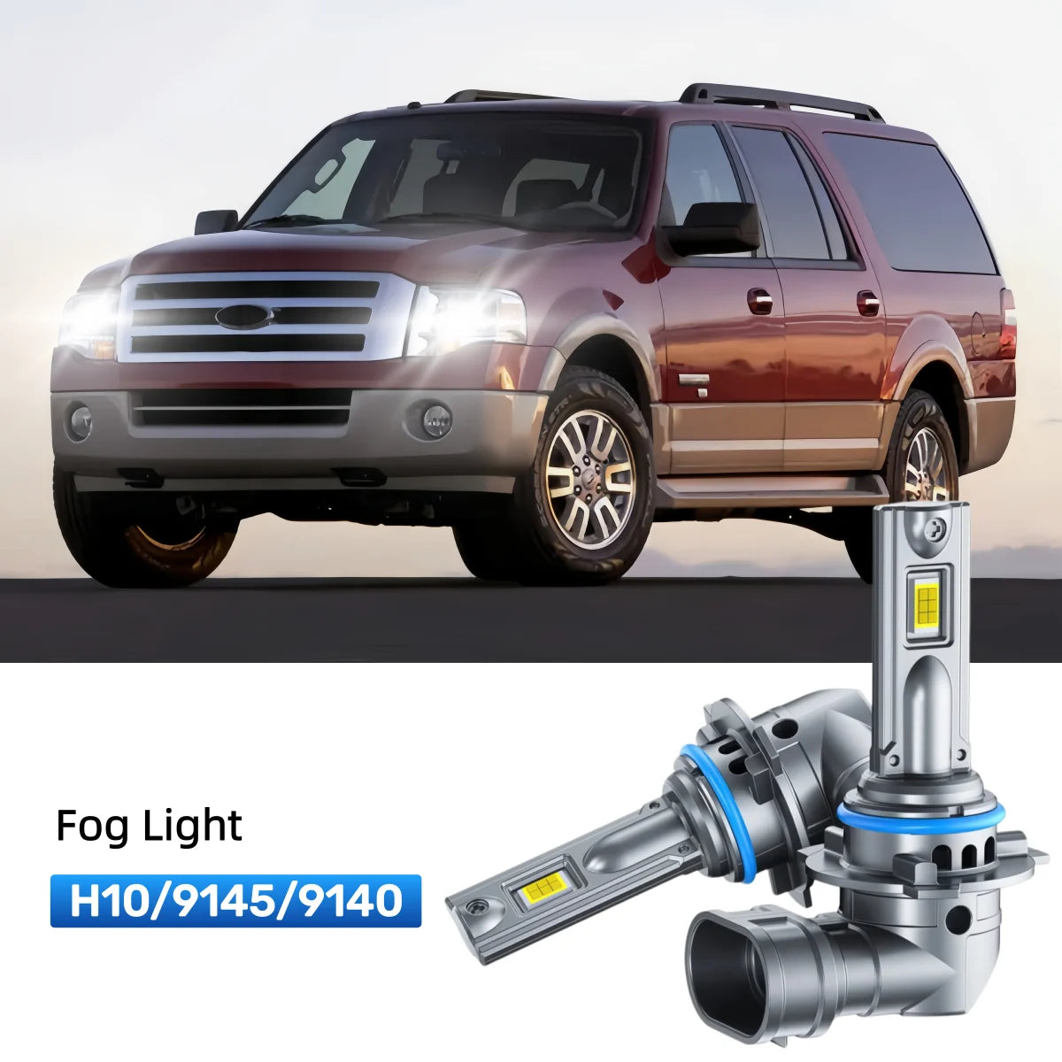 Fit for 2003-2006 Ford Expedition 9005 9006 LED Headlight Bulbs Upgrade | Brighter and Safer