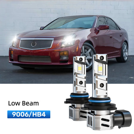Best 9006 LED low beam bulbs replacement for 2003-2007 Cadillac CTS