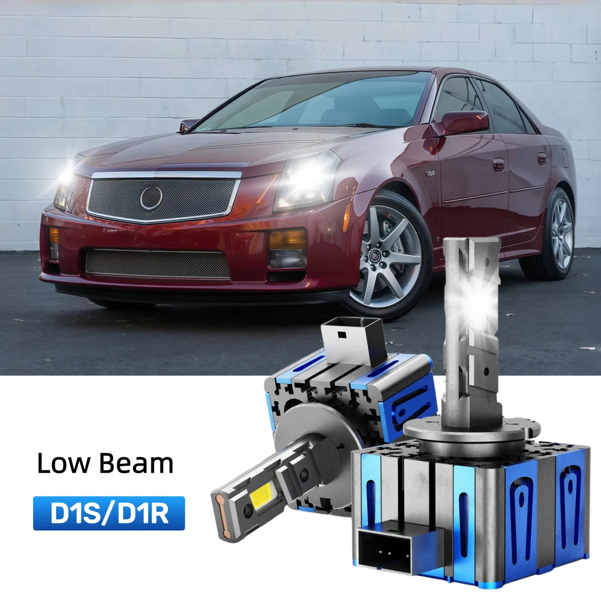 Fit for 2003-2007 Cadillac CTS 9005 9006 LED Headlight Bulbs Upgrade | Brighter and Safer