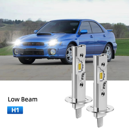 Best H1 LED low beam bulbs replacement for 2004-2005 Subaru Impreza
