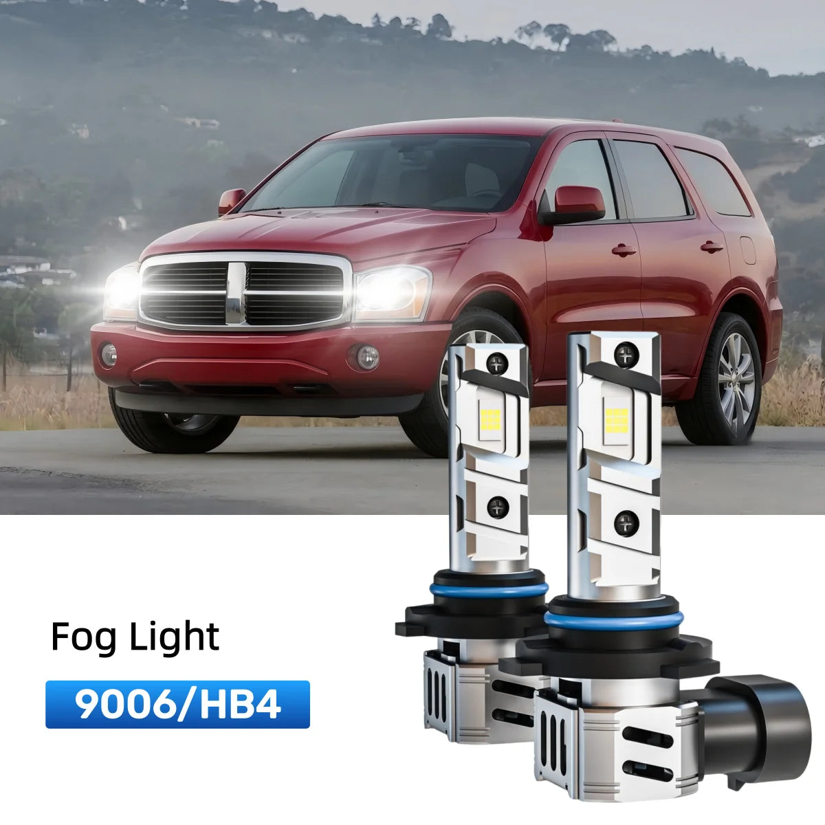 Fit for 2004-2006 Dodge Durango H13 LED Headlight Bulbs Upgrade | Brighter and Safer