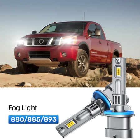 Best 880 LED fog light bulbs replacement for 2004-2015 Nissan Titan