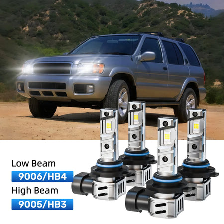 Best LED headlight bulbs replacement for 2004 Nissan Pathfinder