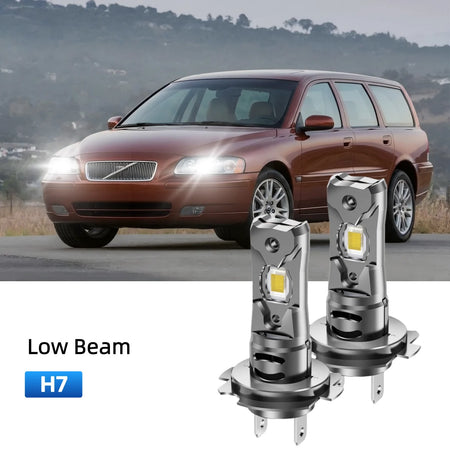 Best H7 LED low beam bulbs replacement for 2004 Volvo V70