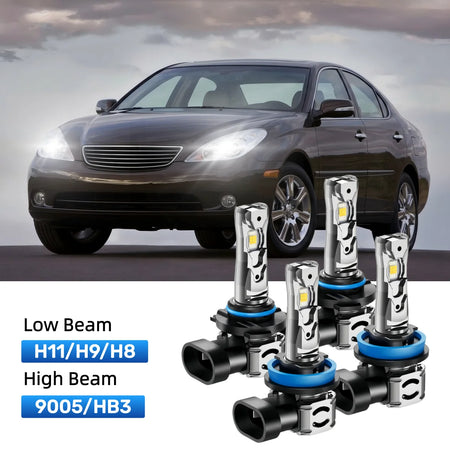 Best LED headlight bulbs replacement for 2005-2006 Lexus ES 330