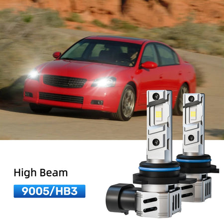 Best 9005 LED high beam bulbs replacement for 2005-2006 Nissan Altima