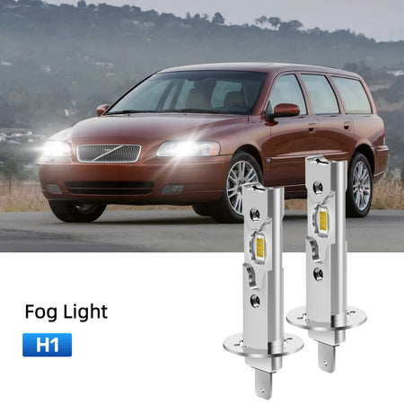 Best H1 LED fog light bulbs replacement for 2005-2006 Volvo V70