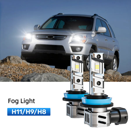 Best H11 LED fog light bulbs replacement for 2005-2008 Kia Sportage