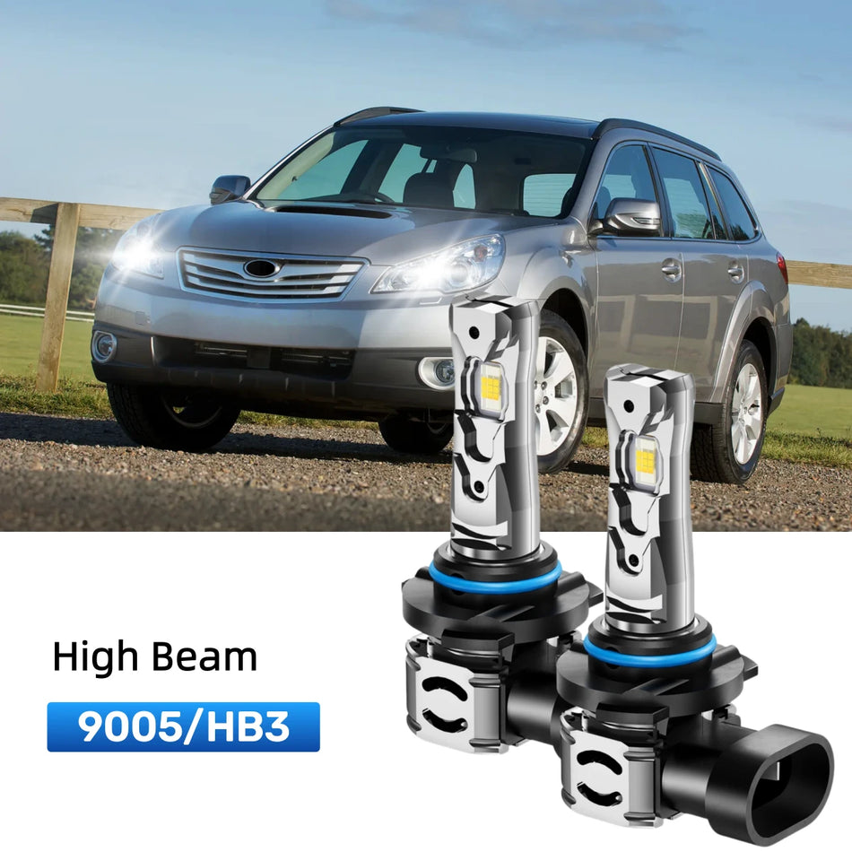 Best 9005 LED high beam bulbs replacement for 2005-2009 Subaru Outback