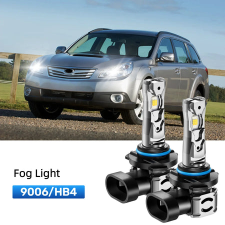 Best 9006 LED fog light bulbs replacement for 2005-2009 Subaru Outback