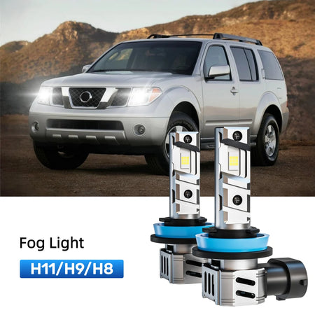 Best H11 LED fog light bulbs replacement for 2005-2012 Nissan Pathfinder