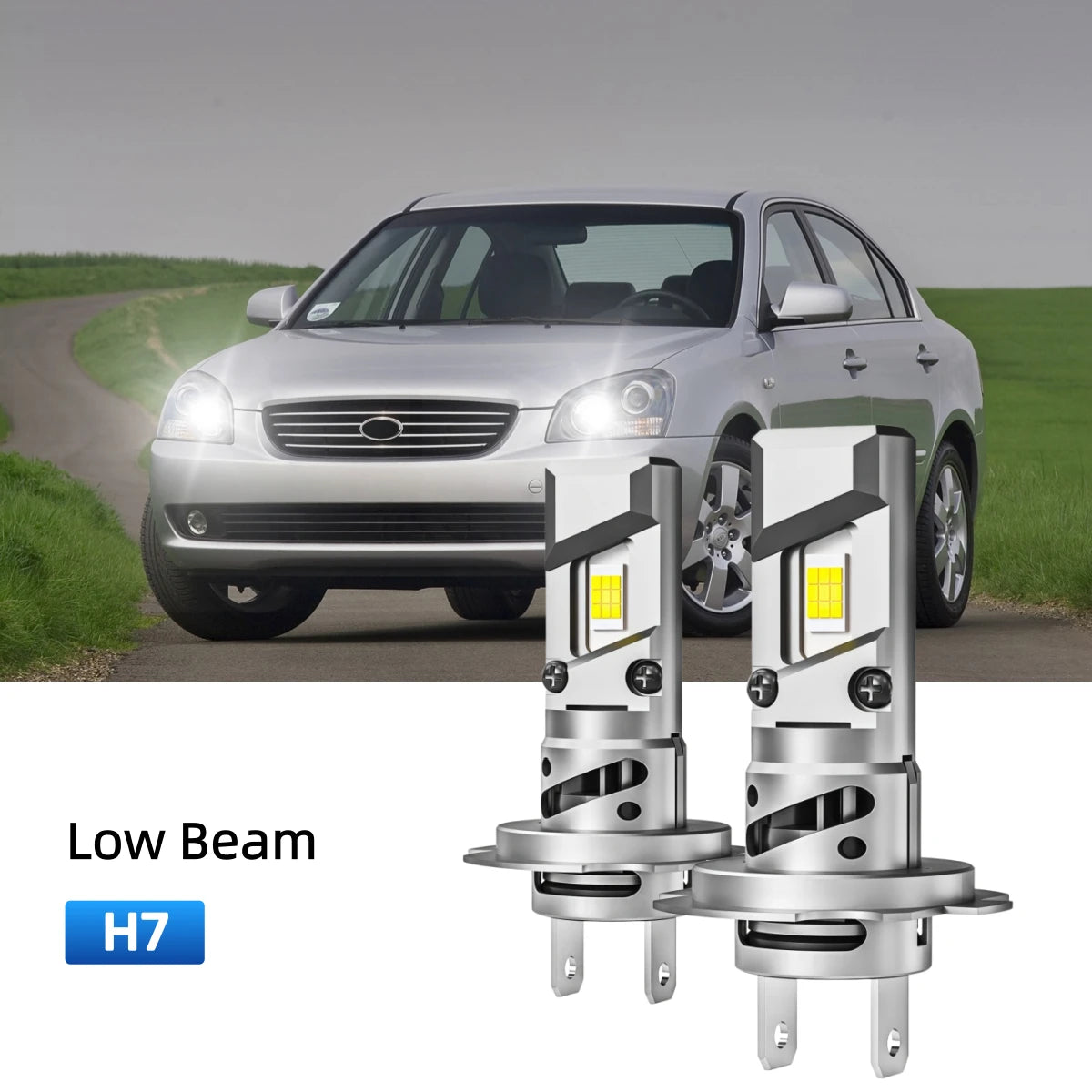 Best H7 LED low beam bulbs replacement for 2005 Kia Optima
